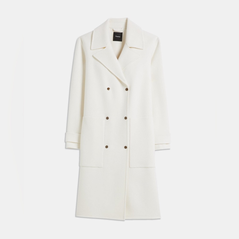 Theory Double-Faced Military Trench size xs/p